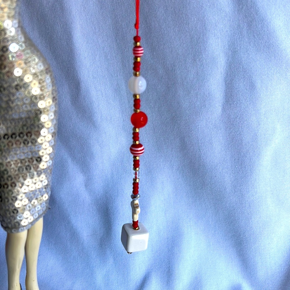 Red Cross phone charm